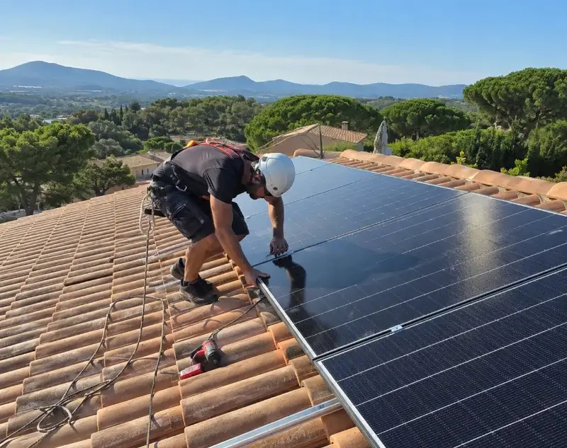 Installateur panneaux solaires Cléon-d'Andran — pose photovoltaïque sur toiture
