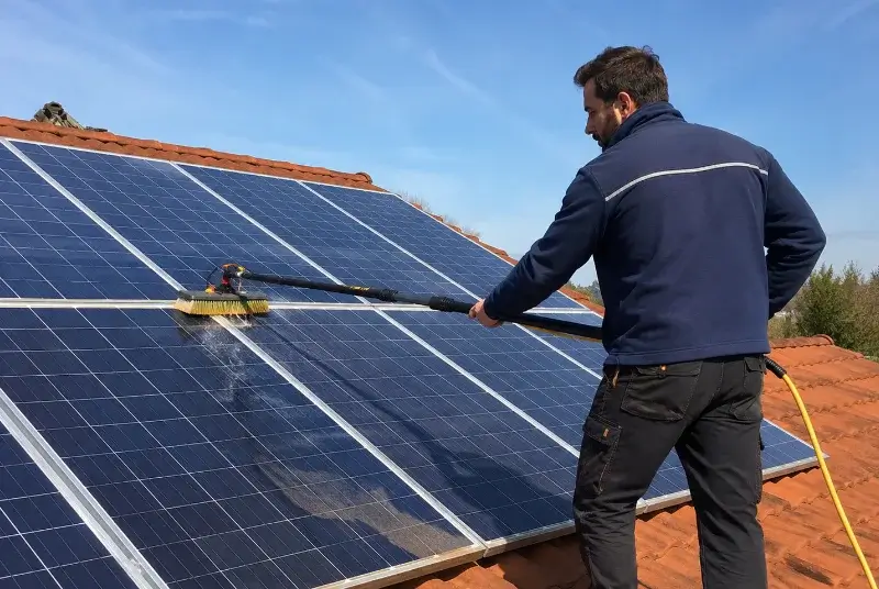 Nettoyage et entretien de panneaux solaires à Cléon-d'Andran